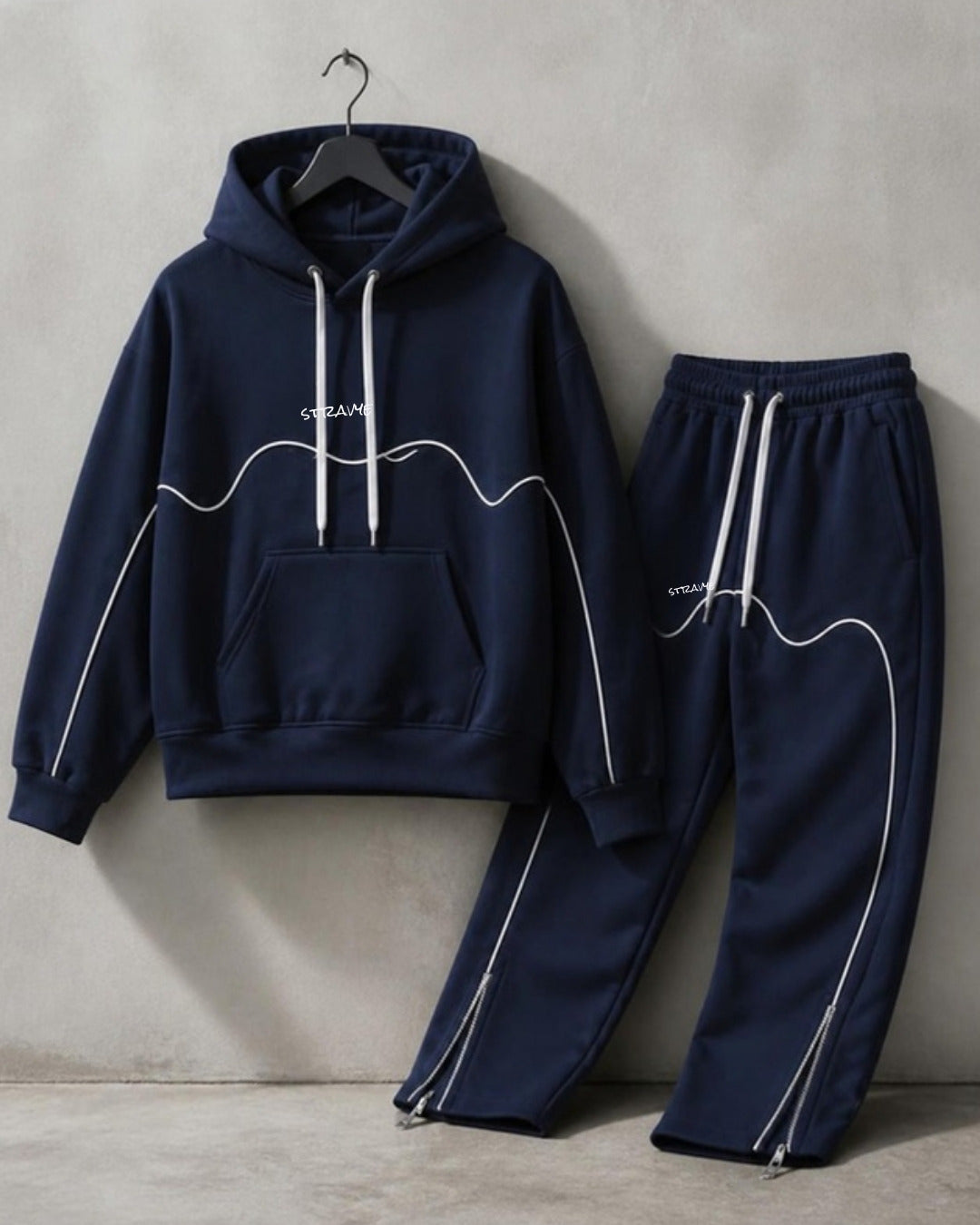 Jogging Vague STRAVYE bleu nuit